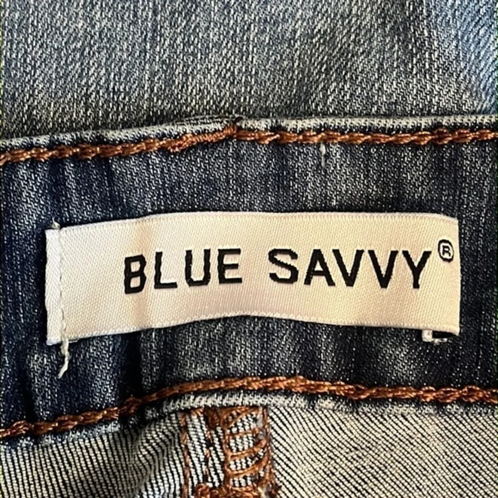 BLUE SAVVY denim cuffed shorts, womens 15/32